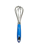 Віночок кухонний Stenson R89515-35.5 із пластиковою ручкою 35,5см blue