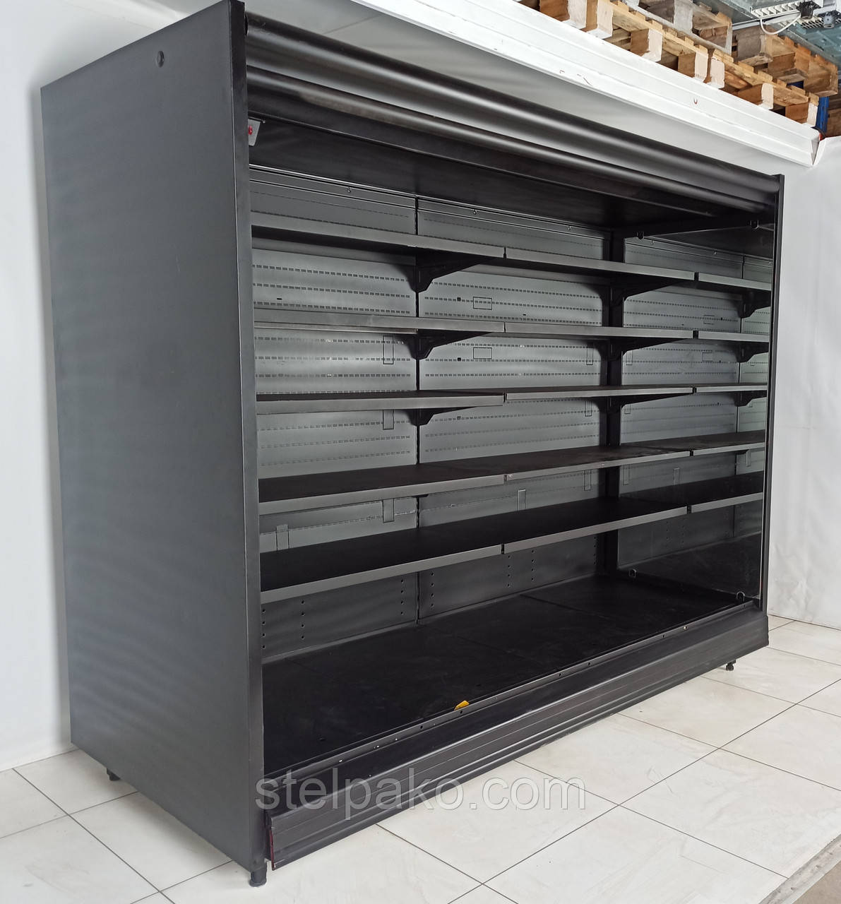 Холодильний регал під виносний холод «Linde» 3,75 м., (Німеччина), (+4° +8°), Б/у, фото 1