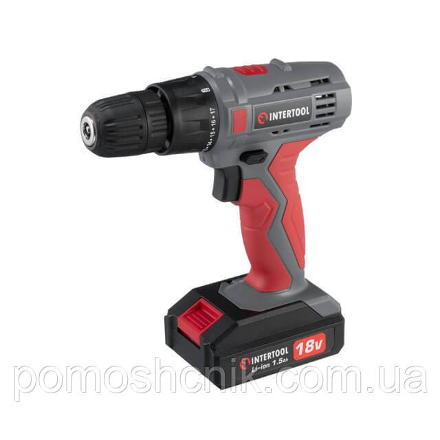 Акумуляторний шурупокрут INTERTOOL DT-0315, фото 1