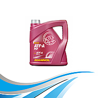 Минеральное трансмиссионное масло Mannol ATF-A Automatic Fluid 4L 8203