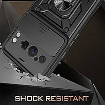 PC + TPU чохол Camshield armor для Google Pixel 8 Pro / синій, фото 4