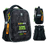Шкільний набір Kite Game Over (рюкзак, пенал, сумка, ланчбокс, пляшка) 130-145 см, фото 3