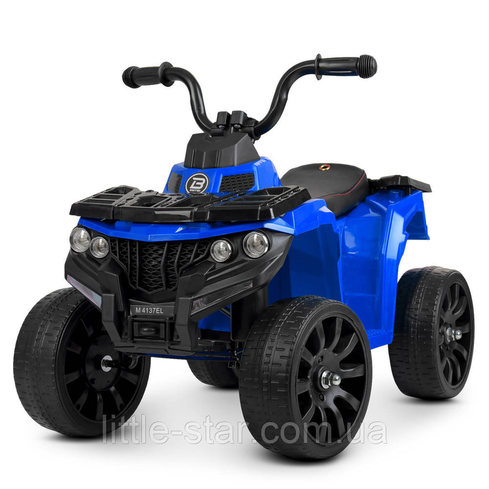 Дитячий квадроцикл Bambi M 4137 EL-4, синій