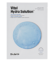 Зволожувальна маска з гіалуроновою кислотою "Капсули краси", Dr. Jart+ Dermask Vital Hydra Solution Face Sheet