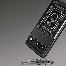 PC + TPU чохол Camshield armor для Google Pixel 8 / чорний, фото 5