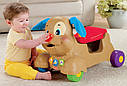 Каталка ходунки штовхачі Веселе цуценя Fisher Price Stride-to-Ride Puppy BMG86 Пошкоджена коробка, фото 7