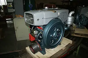 Двигун ДД1100ВЕ-М (16 к.с./11,70 кВт) З РАДІАТОРОМ