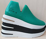 Кросівки шкіряні жіночі від виробника модель ЛС24-КР-2140, фото 2