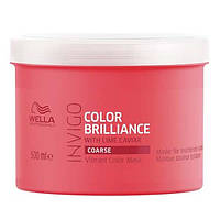 Wella Color Brilliance Coarse Mask Маска для окрашенных жестких волос 500мл