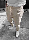 Штани штани чоловічі бежеві однотонні укорочені завужені молодіжні Tobi, фото 2
