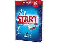 Таблетки для посудомийної машини START Maximum 90шт