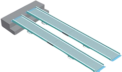 Пандус розкладний ПР-100 Медапаратура