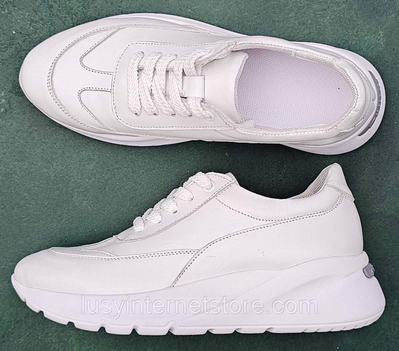 Кросівки шкіряні жіночі від виробника модель ЛС24-КР-2140, фото 1