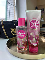 Спрей и лосьон Fresh & Clean от Victoria's Secret