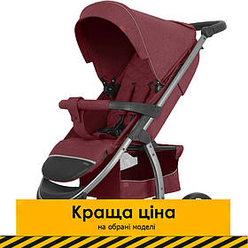 Акція! Коляска прогулянкова CARRELLO Vista CRL-8505 Ruby Red Бордовий