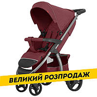 Коляска прогулянкова CARRELLO Vista CRL-8505 Ruby Red Бордовий