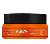 Воск для волос Agiva Styling Hair Aqua Wax Strong Orange 01, 90 мг