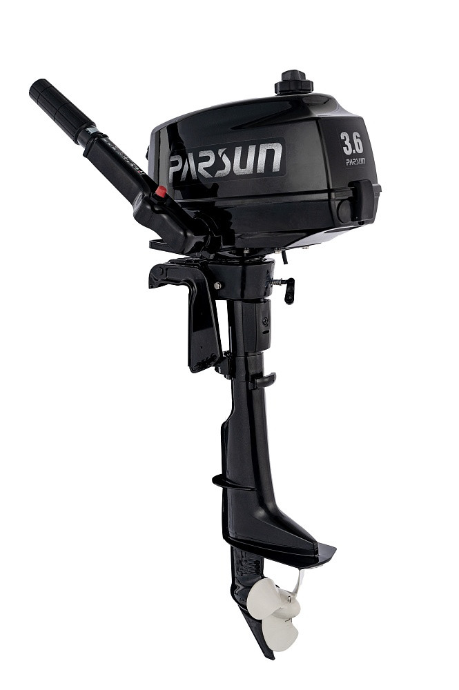 Двотактний човновий двигун Parsun T3.6BMS (Прасун 3.6 л.с)