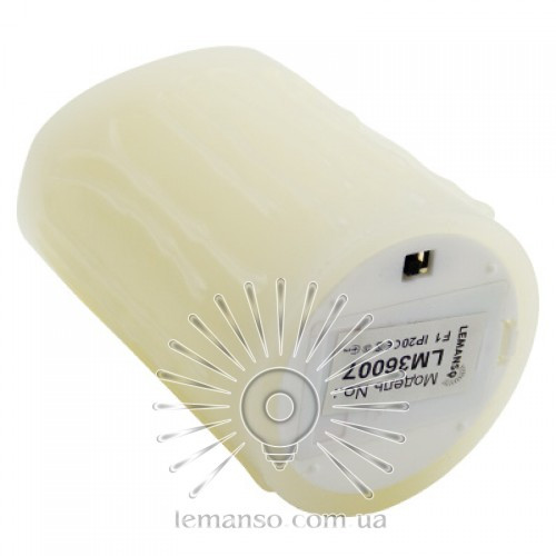 Свічка LED Lemanso 75*125мм RGB 3xAAA (немає в комплект.) IP20 / LM36007 (+пульт + еф.) - фото 9 - id-p2098829674