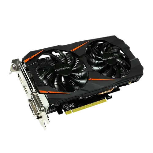 Видеокарта GIGABYTE GeForce GTX 1060 Windforce 3GB OC-БУ (GV-N1060WF2OC ...
