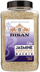 Рис довгозернистий шліфований Жасмін BISAN 800 гр