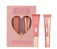 Набор румяна и хайлайтер Charlotte Tilbury Pillow Talk Blush and Glow Kit