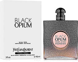 Жіночі парфуми Yves Saint Laurent Black Opium Floral Shock Tester (Ів Сен Лоран Блек Опіум Флорал Шок) 90 ml/мл Тестер