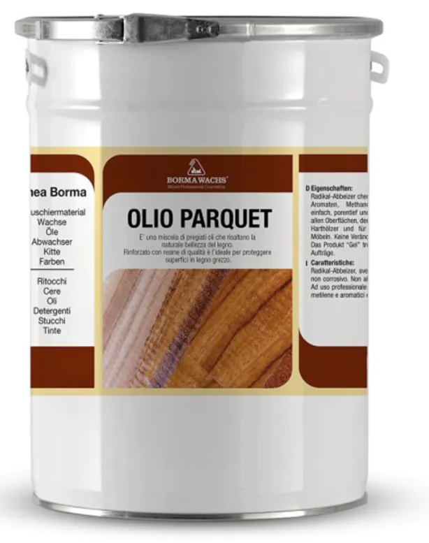 Паркетна олія Borma Wachs PARQUET OIL, 5 л, фото 1