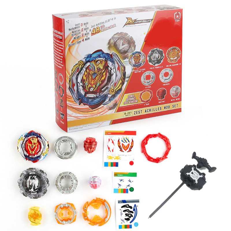Beyblade Zest Achilles B201 бейблейд Вовчок Зест Ахіллес із запуском B-201 Flame