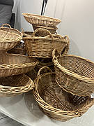 Хлібниця плетена з лози