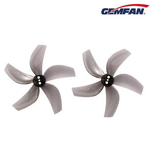 Gemfan D63 63mm 5-лопатевий пропелер Propeller Props 1105 5500KV RC FPV 2CW+2СCW, фото 1