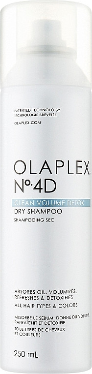 Сухий шампунь Olaplex No. 4D Clean Volume Detox Dry Shampoo 250 мл, фото 1
