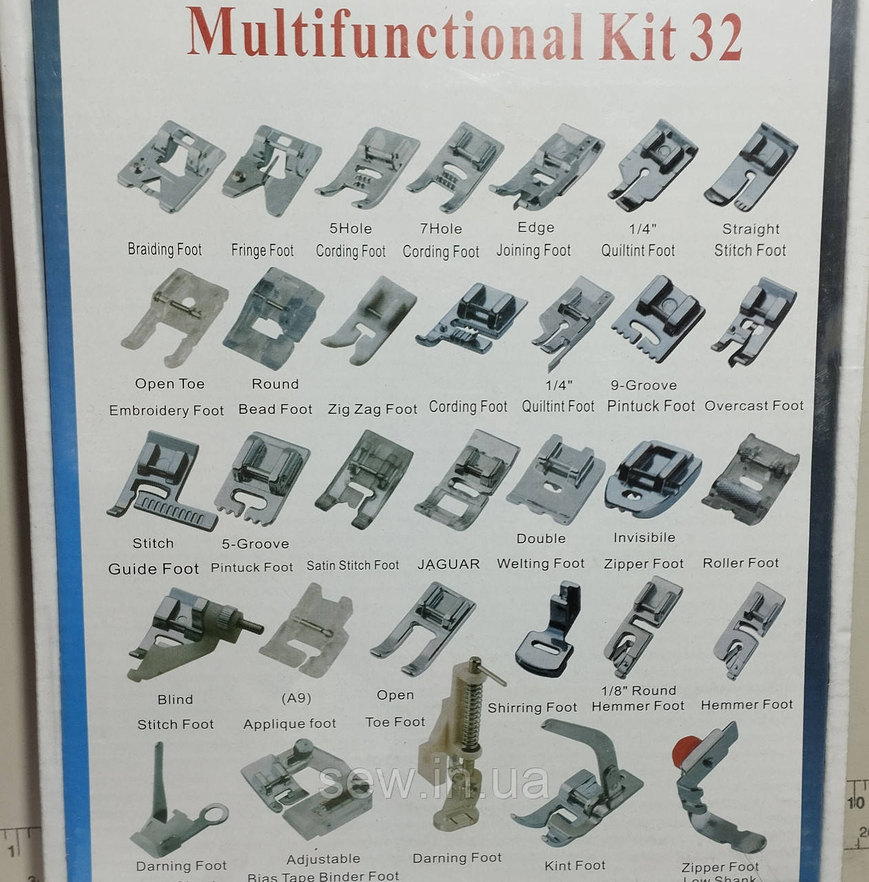 Набір лапок Kit 32