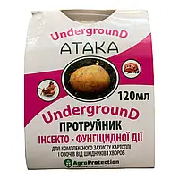 Атака Underground 120мл/2л/200кг Інсекто-фунгіцидний протруйник, Агро Протекшн