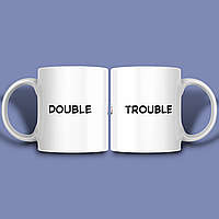 "Double trouble" парні чашки для закоханих