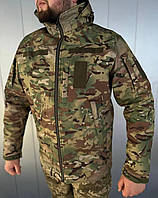 Куртка SOFT SHELL MultiCam багатофункціональна демісезонна вологовідштовхувальна камуфляж мультикам ВСУ