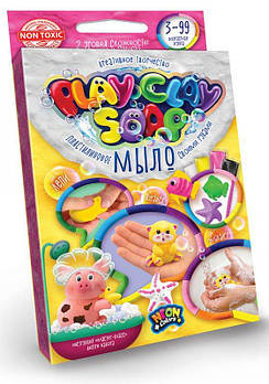 Пластилінове мило "PLAY CLAY SOAP" мал. (укр.) PCS-02-04U G-Rich