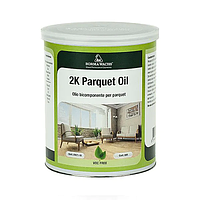 Натуральное 2К масло для древесины Borma Wachs Parquet Oil 2k, 5 л