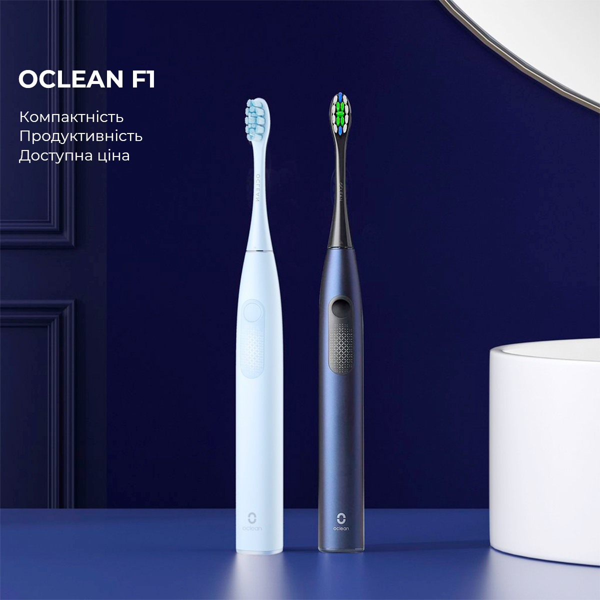 Зубная щетка Oclean F1 Dark Blue (6970810551501) - фото 3 - id-p2098948195