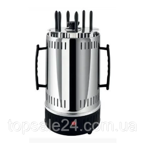 Электрошашлычница вертикальная на 6 шампуров SW 8808/ электронная шашлычница для дома,TS - фото 5 - id-p2098951925
