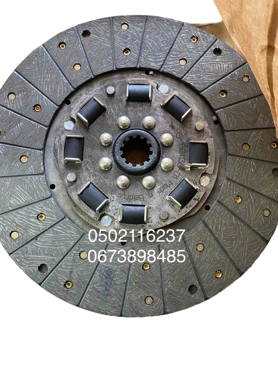 Диск зчеплення ведомий МТЗ (посилений) спецволокно Оригінал, фото 1