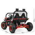 Дитячий квадроцикл Мотовездехід FORCE 1000 Sport EPS 300W (червоний колір), фото 7