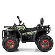 Дитячий електромобіль Квадроцикл Desert 900 (фарба, камуфляж) з пультом дистанційного керування 2.4 G, фото 8