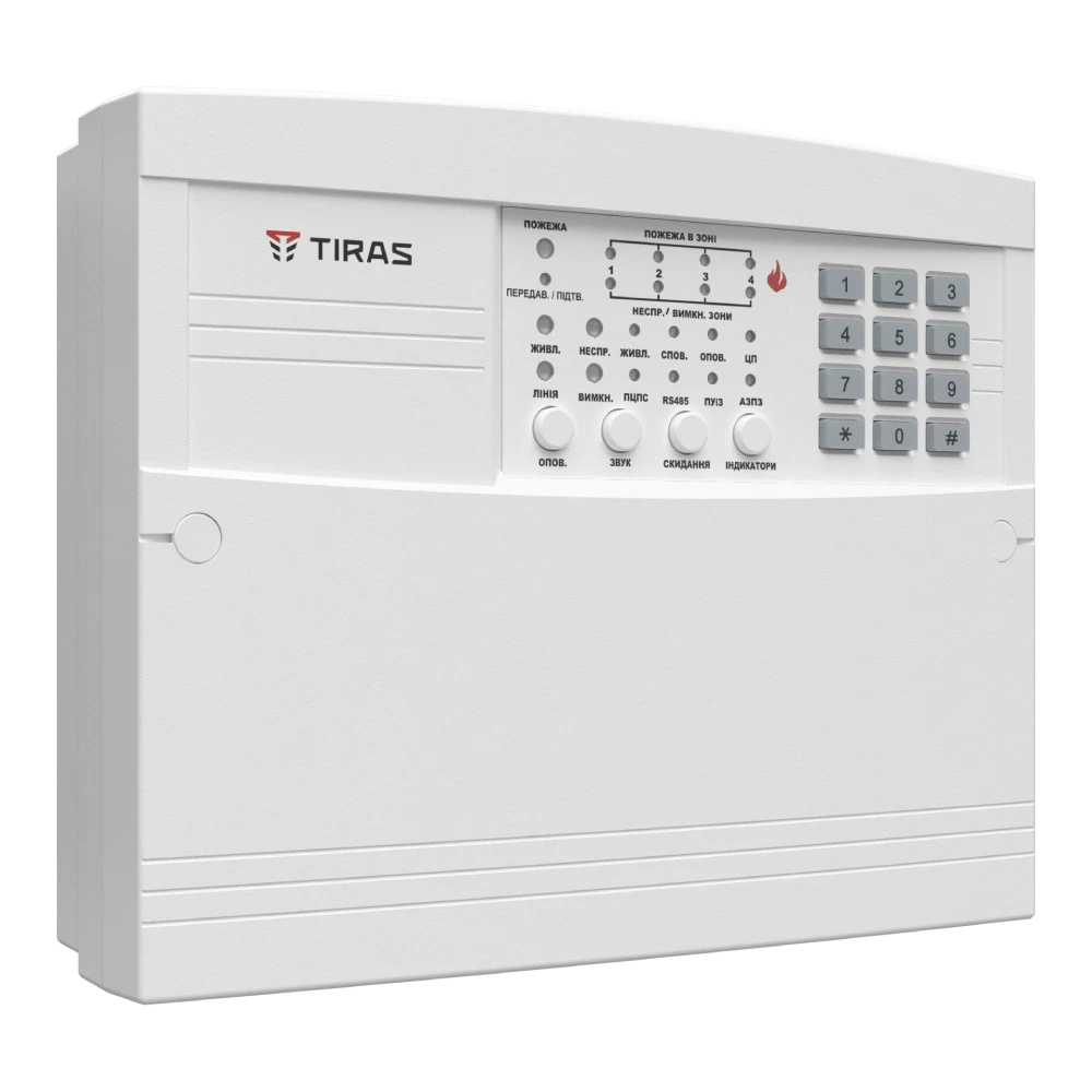 ППКП "Tiras-4 П.1" Прилад приймально-контрольний пожежний Тірас