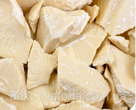 Какао масло кускове 100 гр