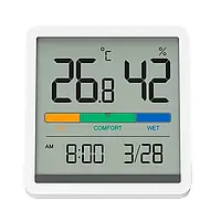 Термогигрометр MiiiW Temperature Humidity Clock White