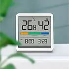 Термогігрометр MiiiW Temperature Humidity Clock White (NK5253) (58021), фото 2