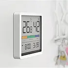 Термогігрометр MiiiW Temperature Humidity Clock White (NK5253) (58021), фото 3