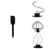 Планетарний міксер тістоміс 1200Вт Adler AD 4226b, фото 4