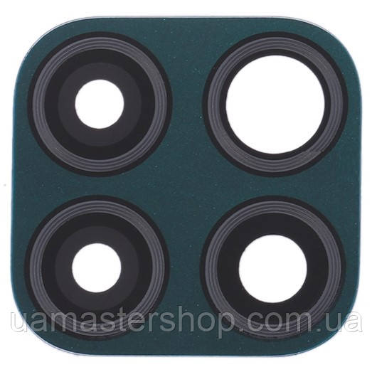 Скло камери Huawei P40 Lite 4G без рамки зелене Emerald Green, фото 1